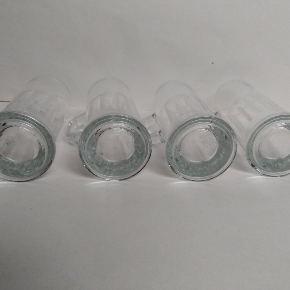 Libbey Set of 4 Sampler Miniature Beer Mugs Mini Stein Glasses Taster 4 oz. New - Picture 7 of 10